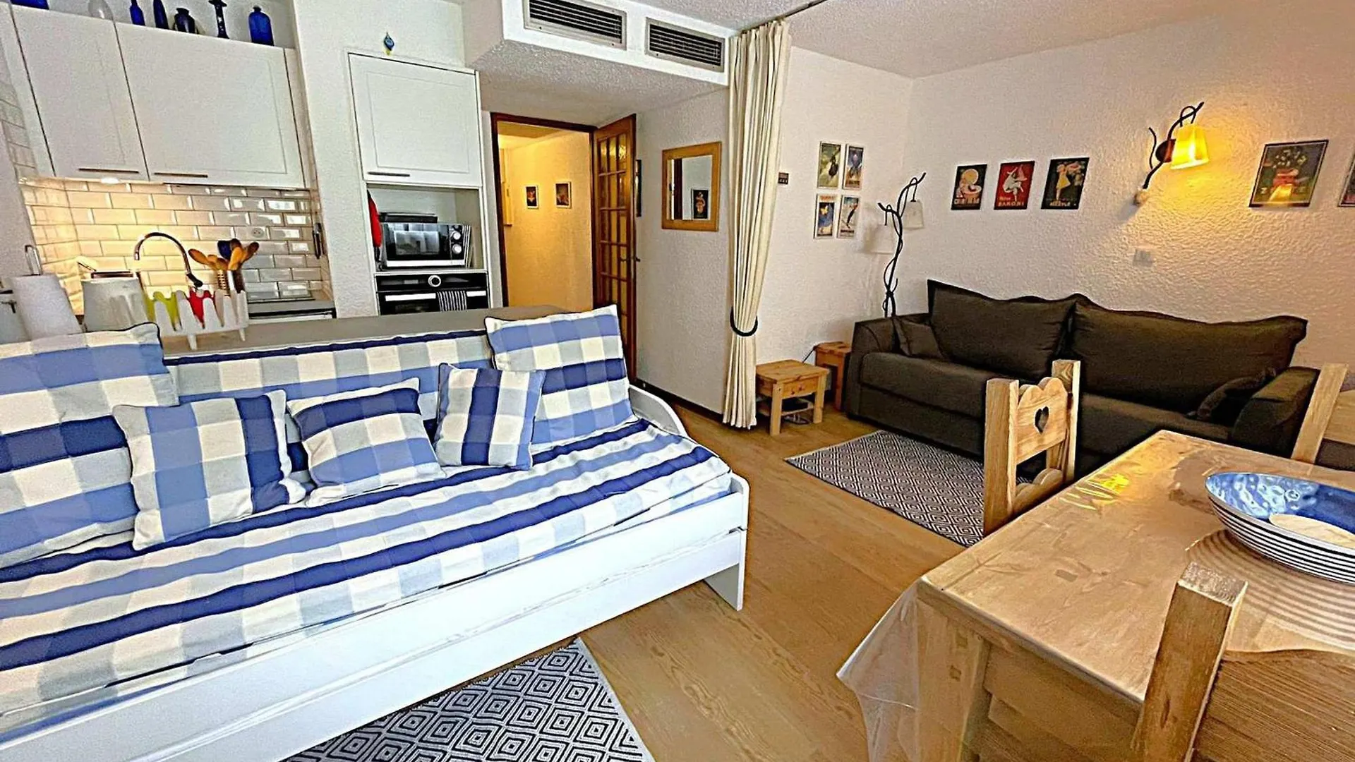 שאמוני Studio Au Pied Des Pistes Avec Parking Et Wifi - Fr-1-343-162